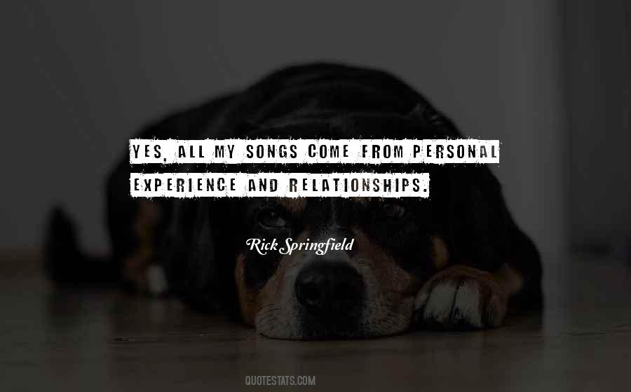 Rick Springfield Quotes #655182