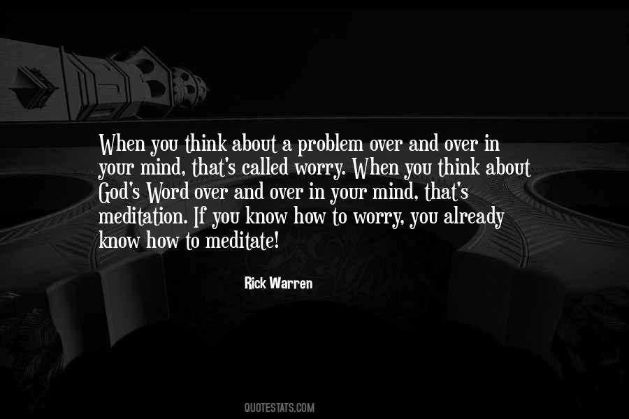 Rick Warren Quotes #1230811