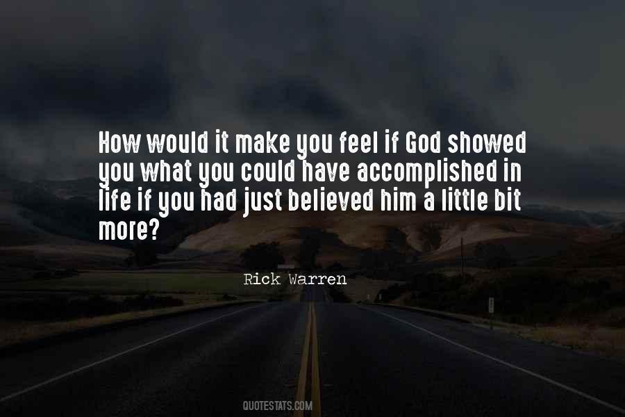 Rick Warren Quotes #1249689