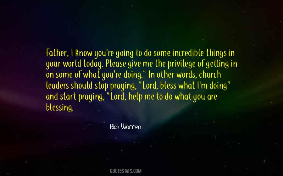 Rick Warren Quotes #1586604