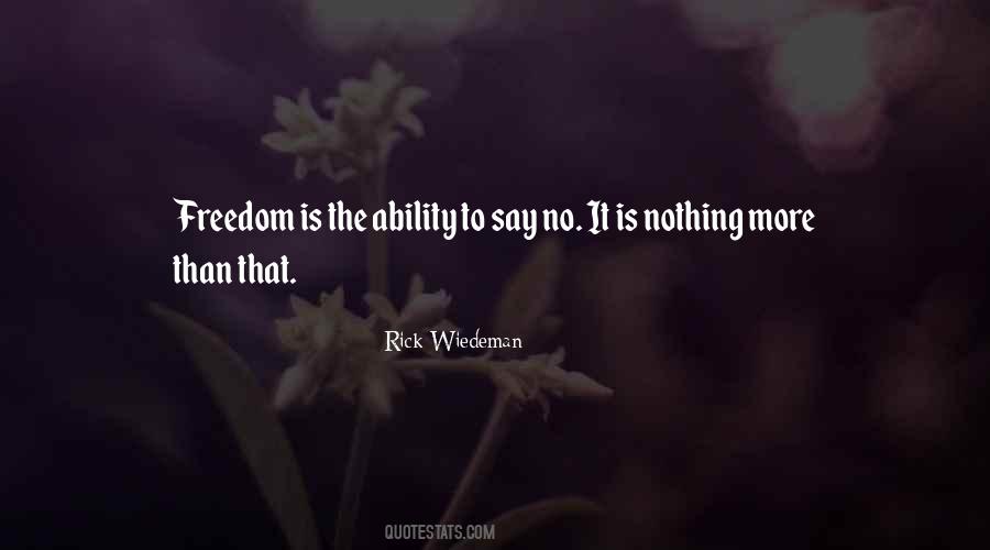 Rick Wiedeman Quotes #1336747