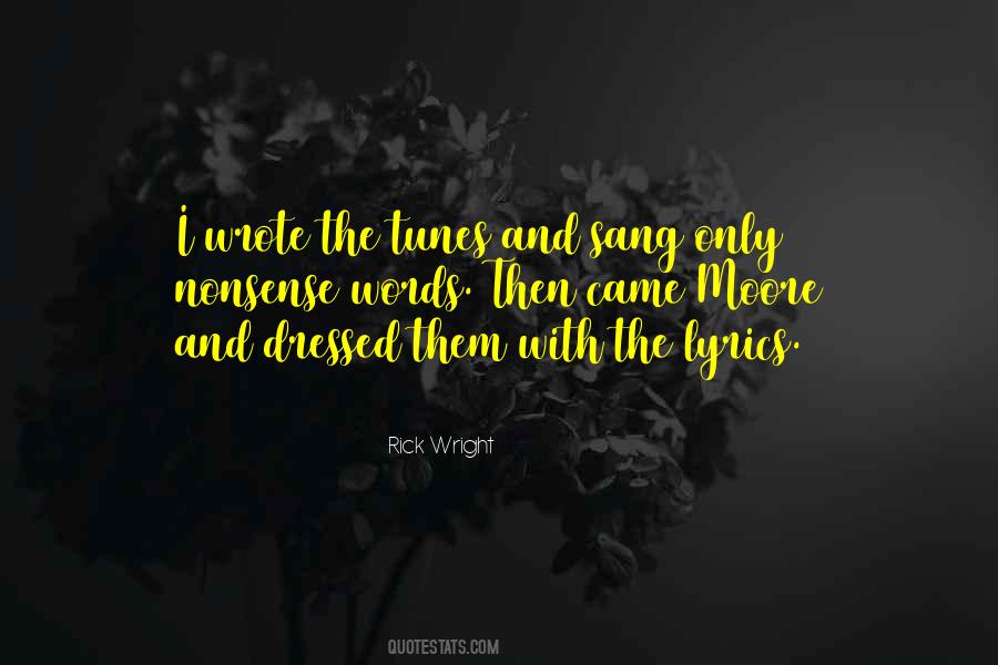 Rick Wright Quotes #283115
