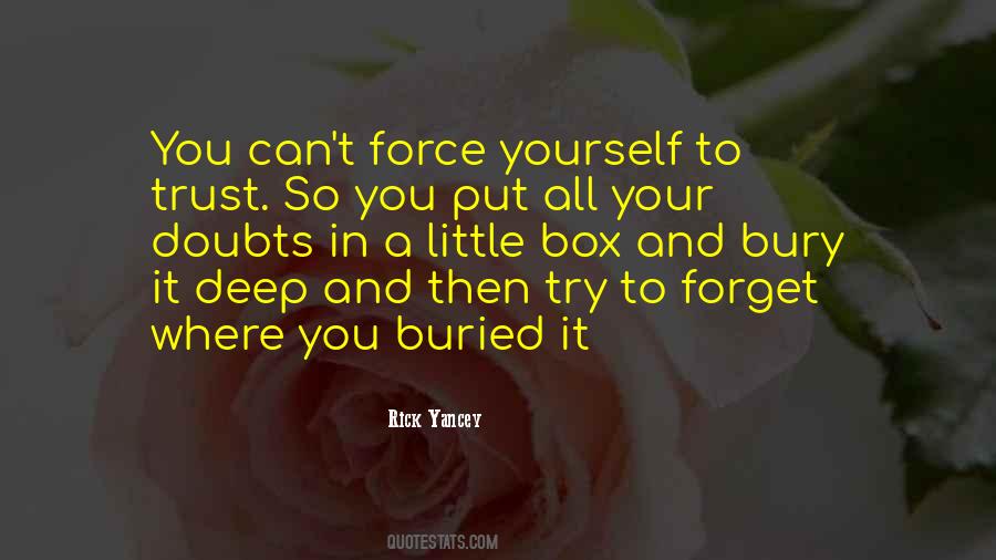 Rick Yancey Quotes #1045430