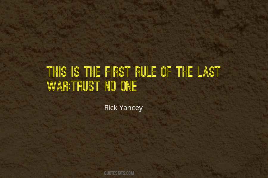 Rick Yancey Quotes #1486900