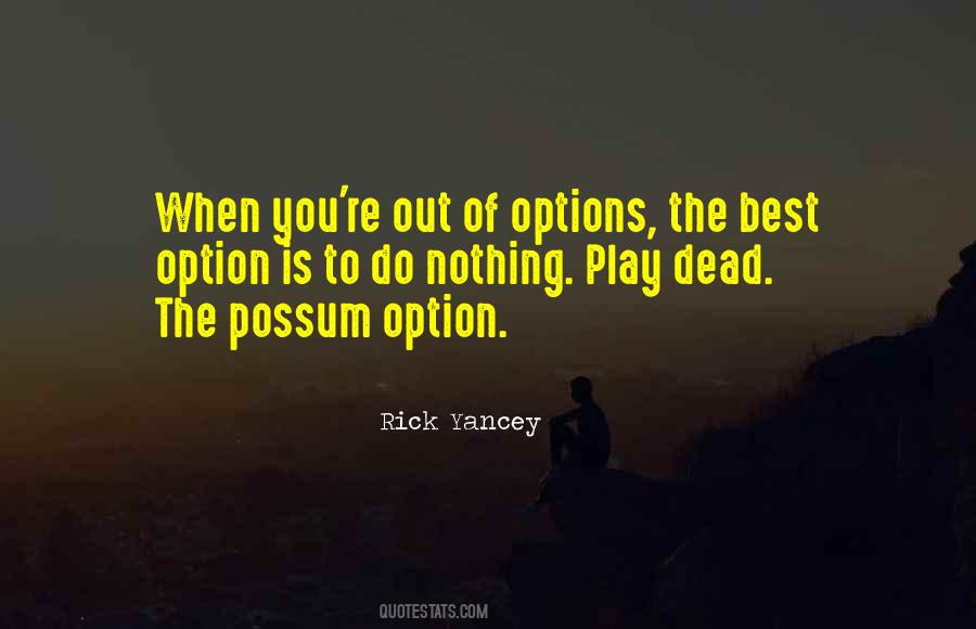 Rick Yancey Quotes #294070