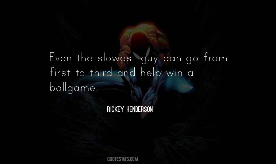 Rickey Henderson Quotes #1771186