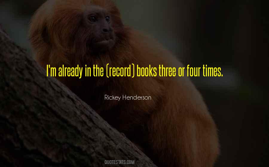 Rickey Henderson Quotes #231661