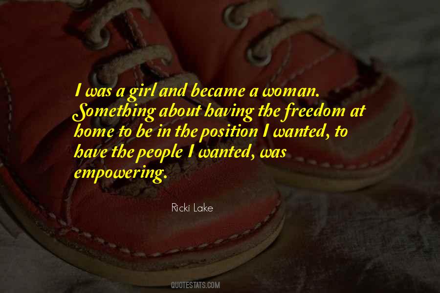 Ricki Lake Quotes #878203