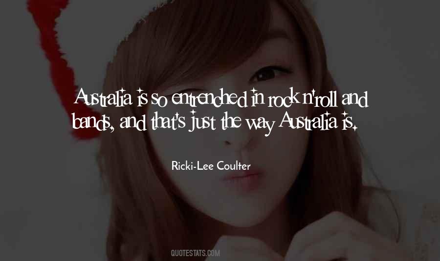 Ricki-Lee Coulter Quotes #1153425