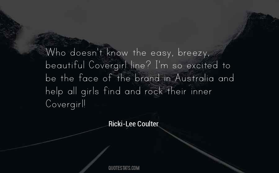 Ricki-Lee Coulter Quotes #1517289