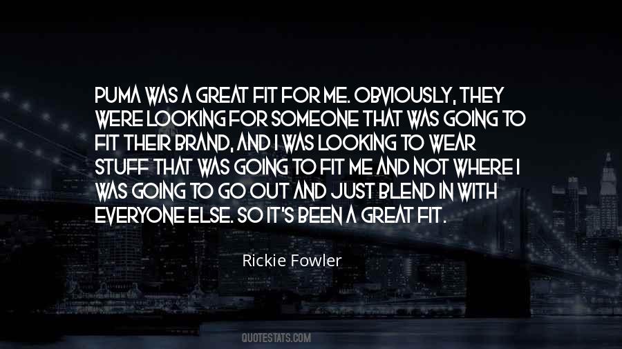 Rickie Fowler Quotes #395098