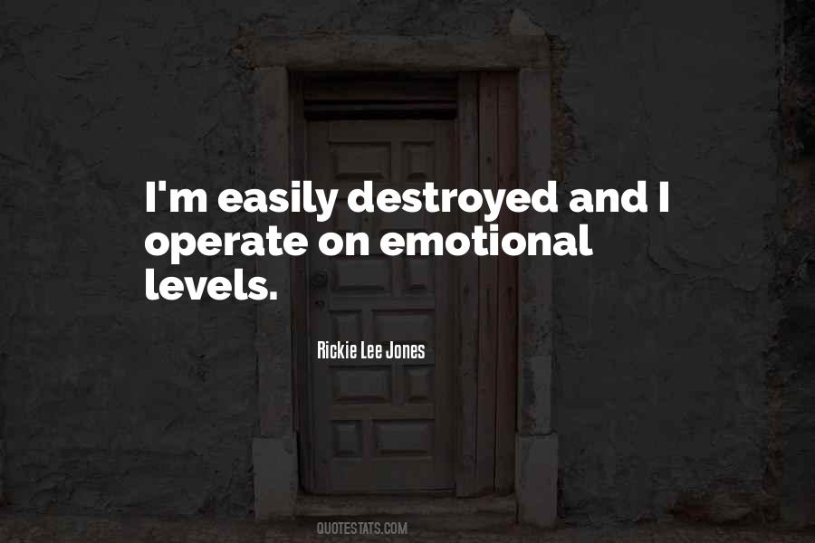 Rickie Lee Jones Quotes #210695