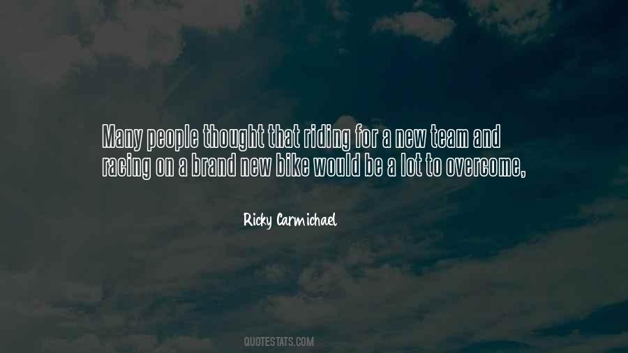 Ricky Carmichael Quotes #436254