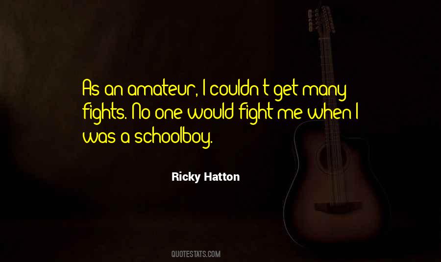Ricky Hatton Quotes #913697