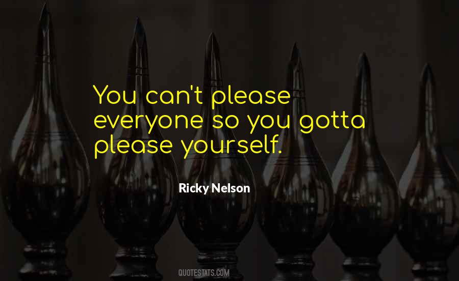 Ricky Nelson Quotes #913913