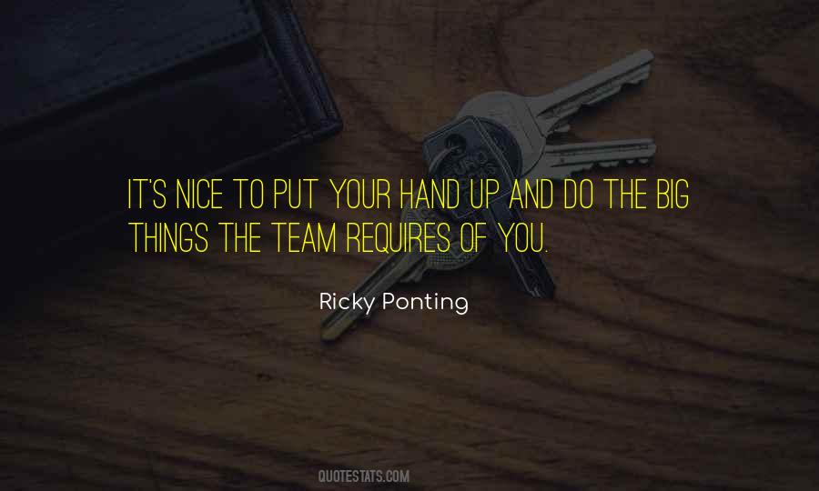 Ricky Ponting Quotes #1457407