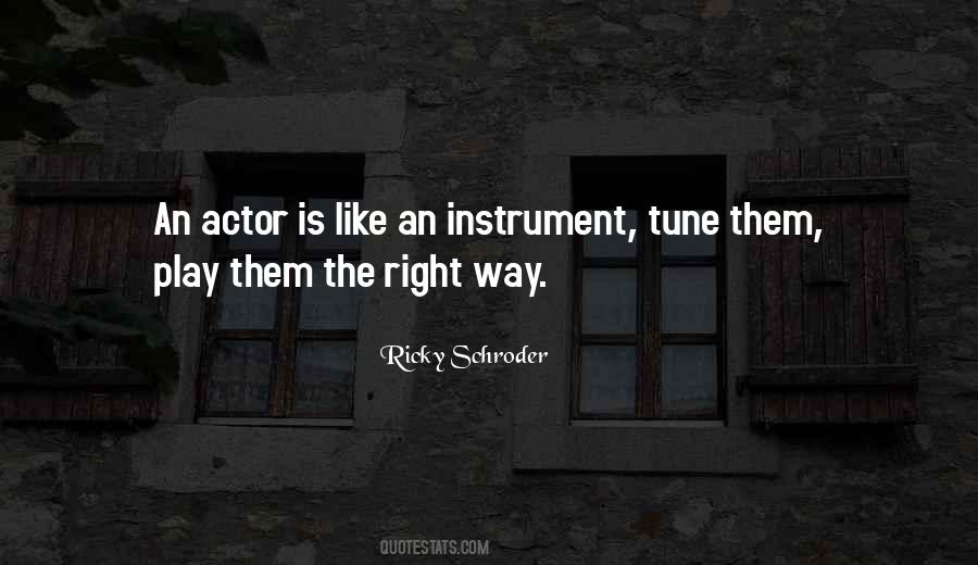Ricky Schroder Quotes #63679