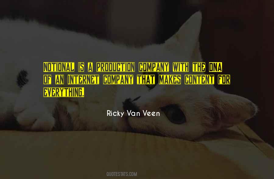 Ricky Van Veen Quotes #1439077