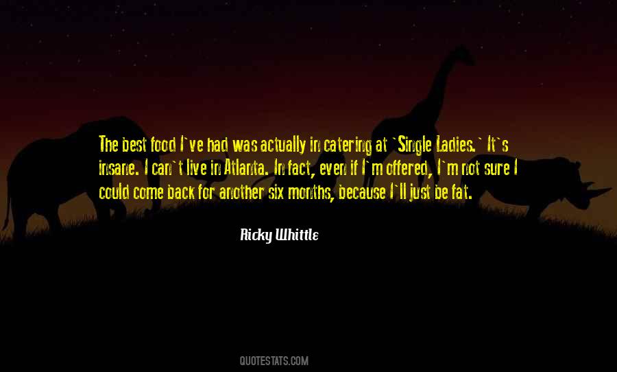 Ricky Whittle Quotes #785188