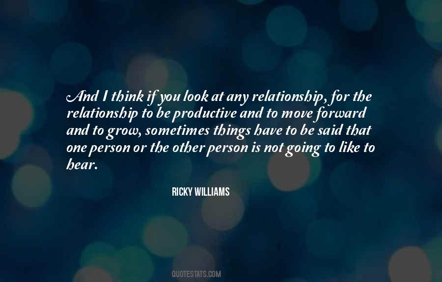 Ricky Williams Quotes #1547388