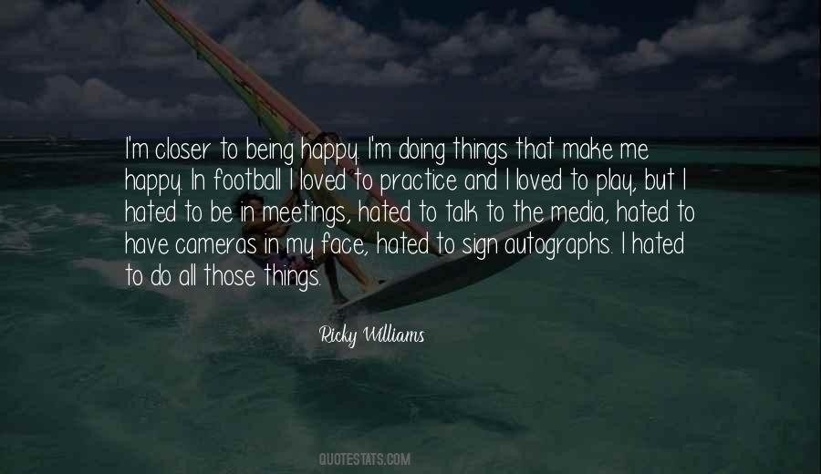 Ricky Williams Quotes #1614568