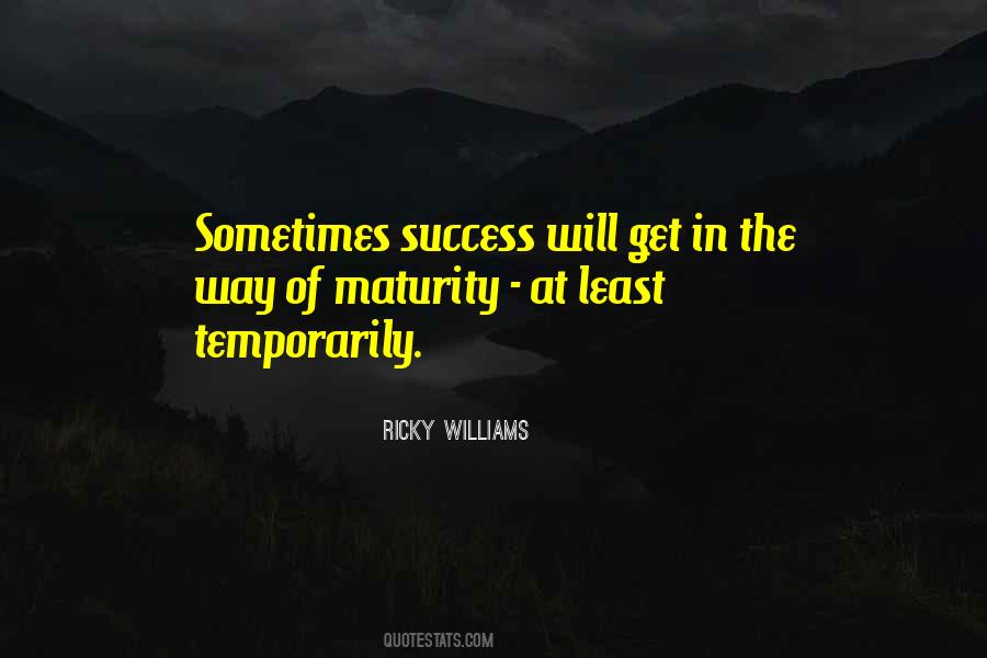 Ricky Williams Quotes #1703935