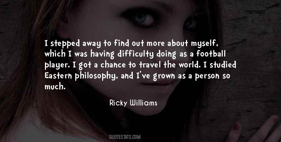 Ricky Williams Quotes #583102