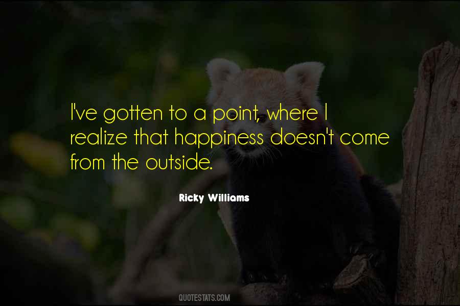 Ricky Williams Quotes #597283