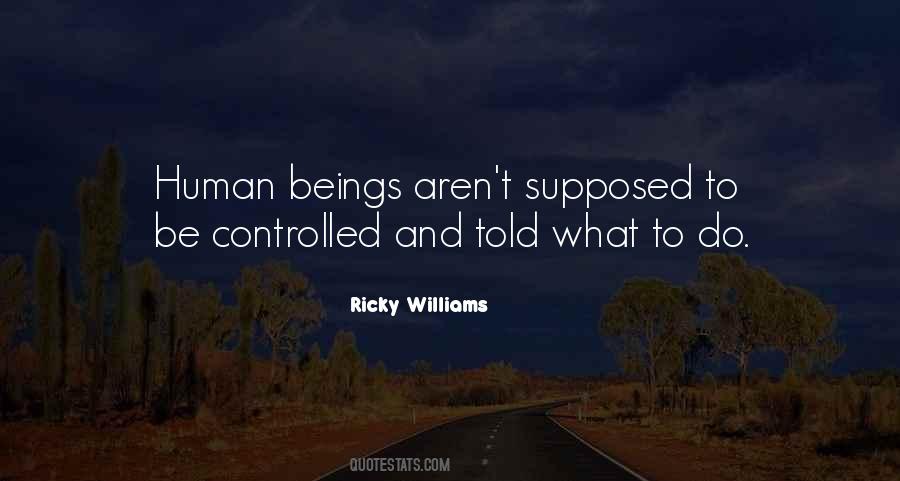 Ricky Williams Quotes #794918