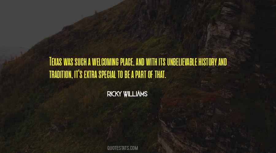 Ricky Williams Quotes #954501