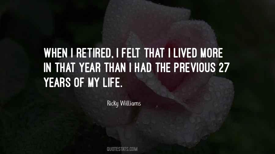 Ricky Williams Quotes #969842