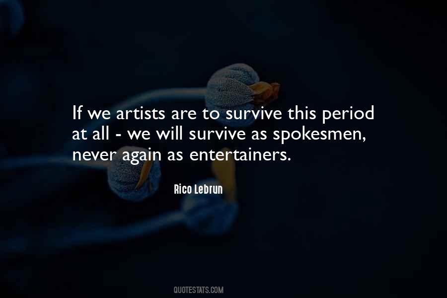 Rico Lebrun Quotes #239536