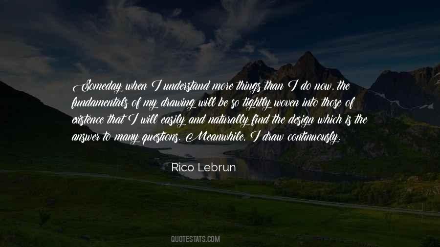 Rico Lebrun Quotes #589784