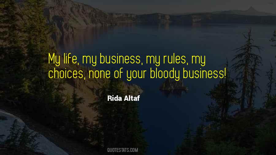 Rida Altaf Quotes #1114008