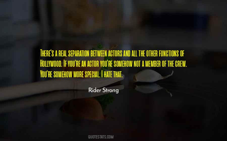 Rider Strong Quotes #259059