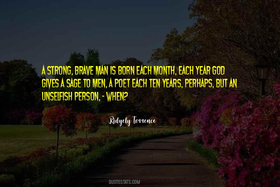 Ridgely Torrence Quotes #239752