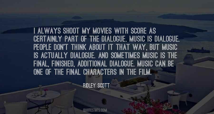 Ridley Scott Quotes #925895