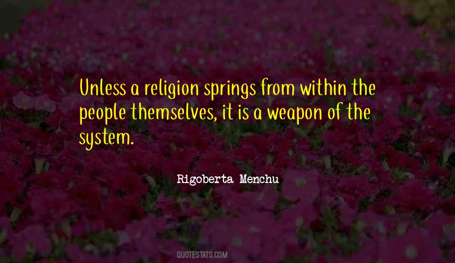 Rigoberta Menchu Quotes #132939