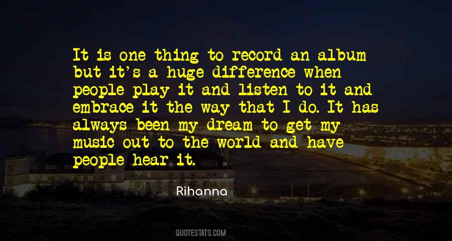 Rihanna Quotes #1156142