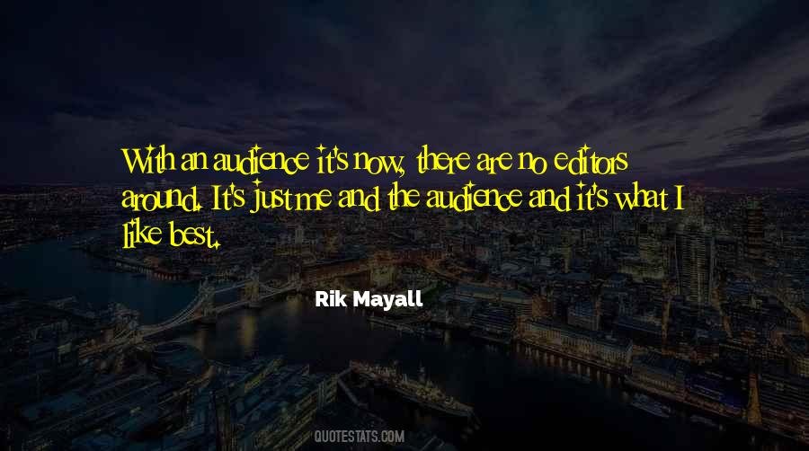 Rik Mayall Quotes #1668043