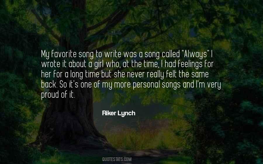 Riker Lynch Quotes #277869