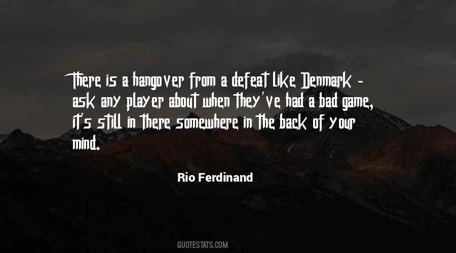 Rio Ferdinand Quotes #1370019