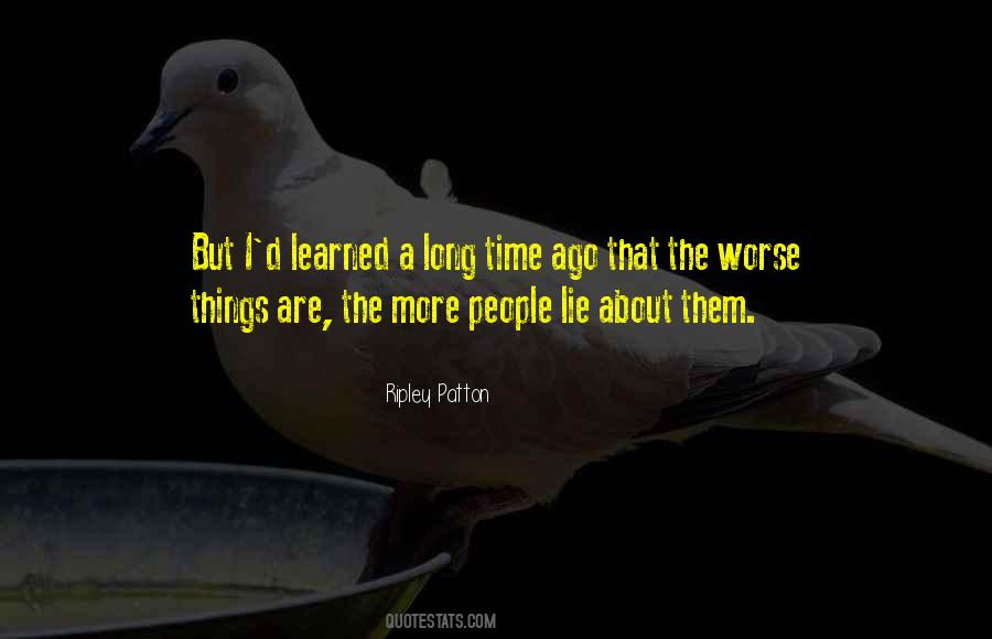 Ripley Patton Quotes #1556992 Ripley Patton Quotes #1556992