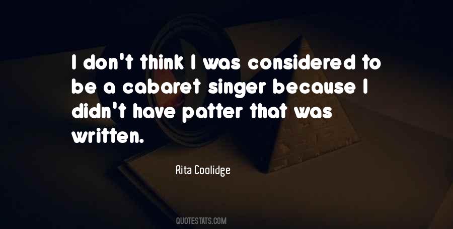 Rita Coolidge Quotes #1394092