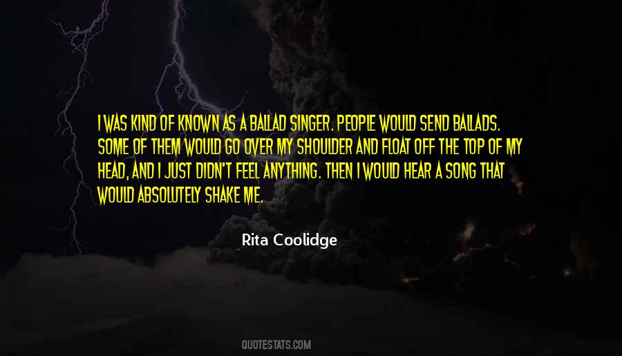 Rita Coolidge Quotes #1527837