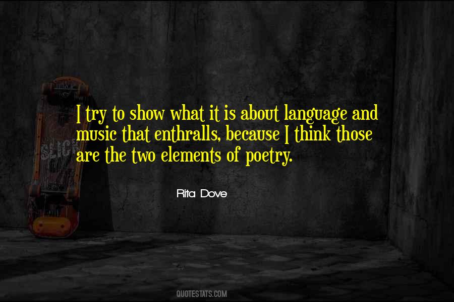 Rita Dove Quotes #160278