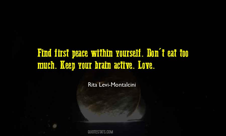 Rita Levi-Montalcini Quotes #846824