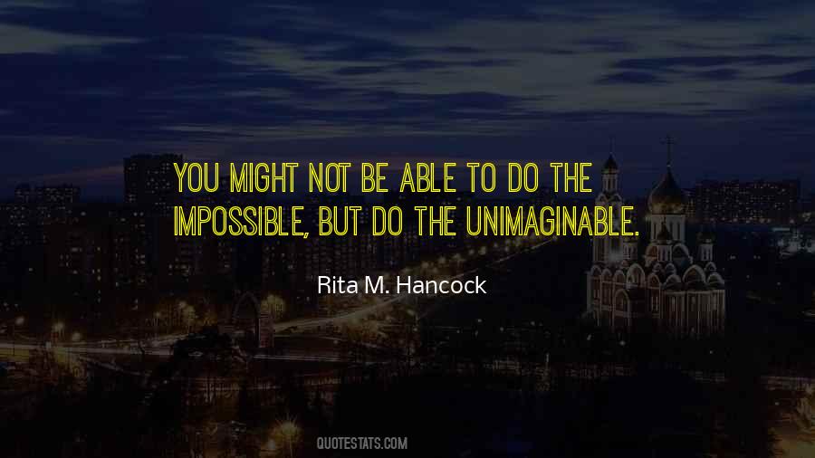 Rita M. Hancock Quotes #11532 Rita M. Hancock Quotes #11532