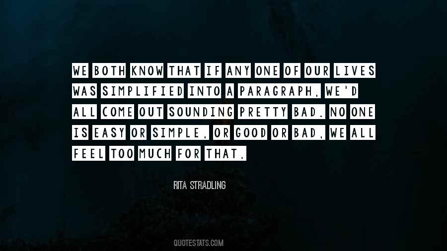 Rita Stradling Quotes #1002910