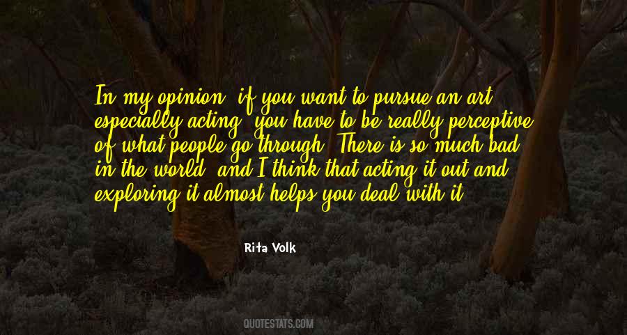 Rita Volk Quotes #210016